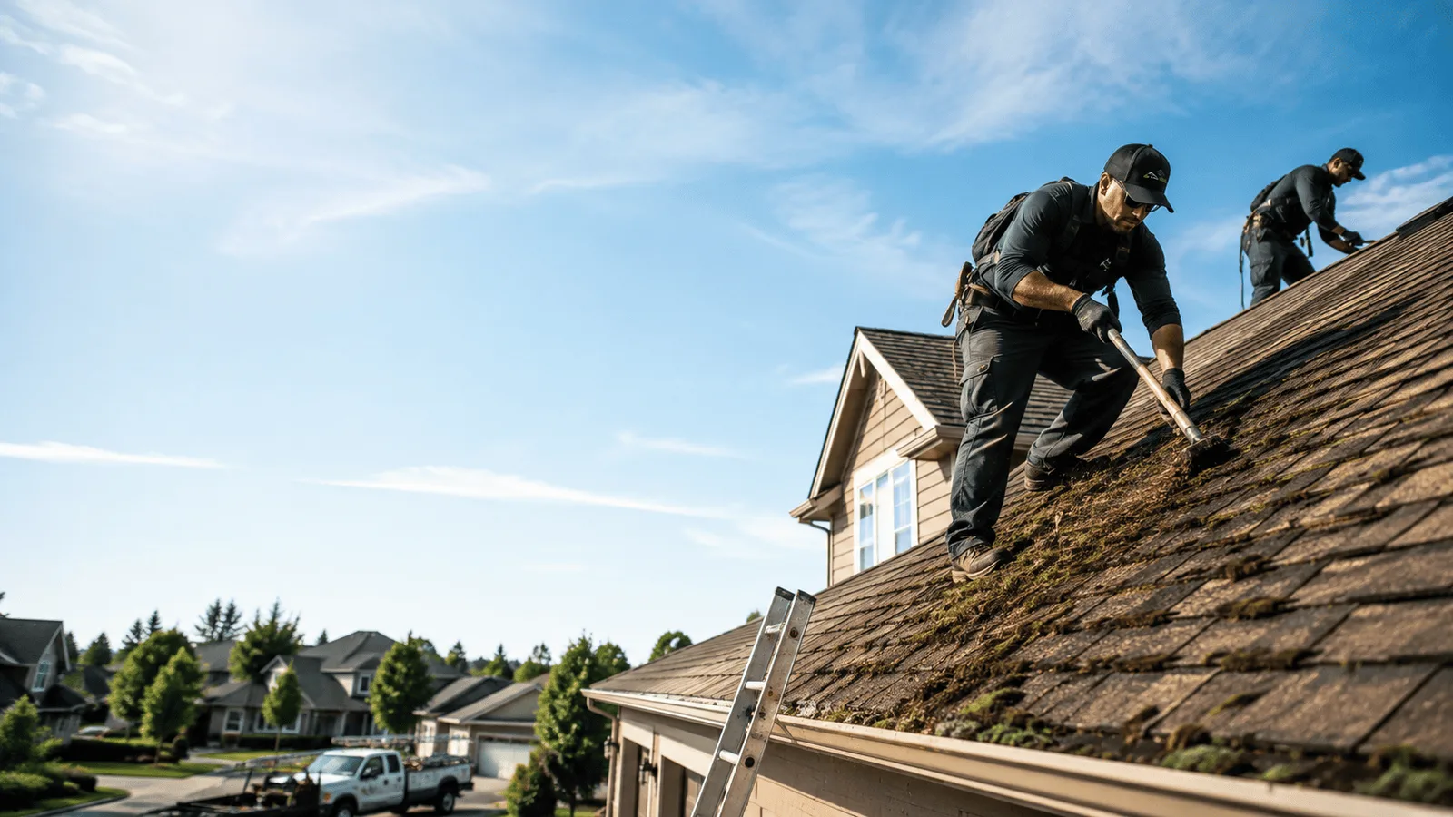 Roof Moss Removal in Lodi, WI near me